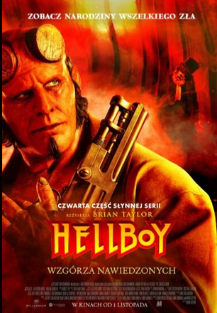 Plakat filmu Hellboy: Wzgórza nawiedzonych